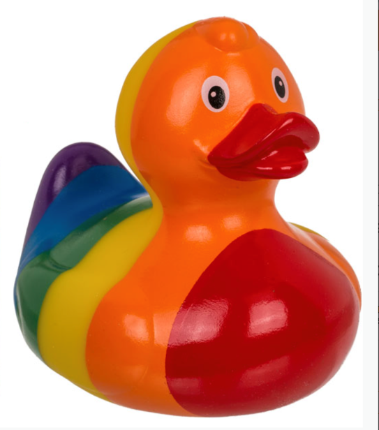 Tęczowa kaczka do kąpieli PRIDE LGBT