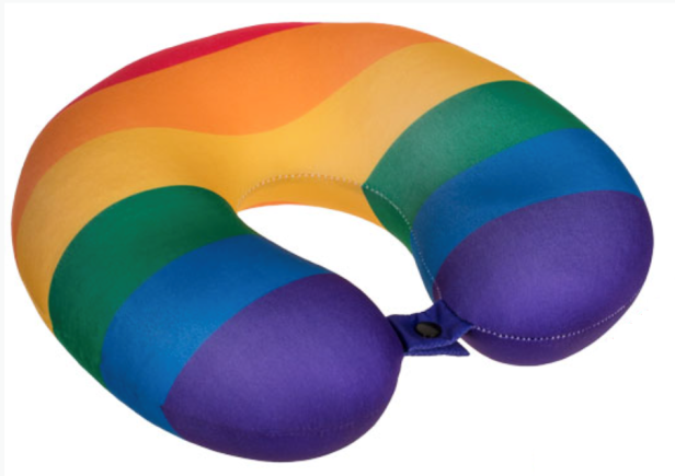 Poduszka podróżna na szyję PRIDE LGBT