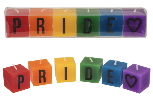 Tęczowe świeczki PRIDE LGBT (