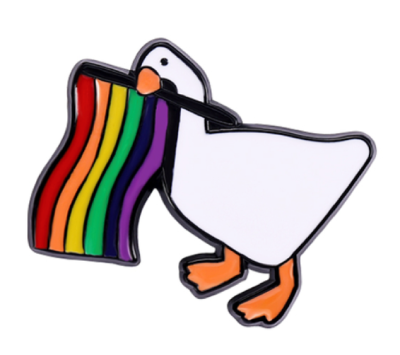 Pin, przypinka gąska PRIDE LGBT
