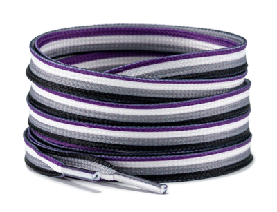 Sznurowadła, sznurówki aseksualne PRIDE LGBT