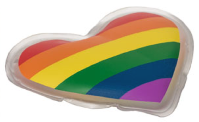 Ogrzewacz do rąk serce  PRIDE LGBT