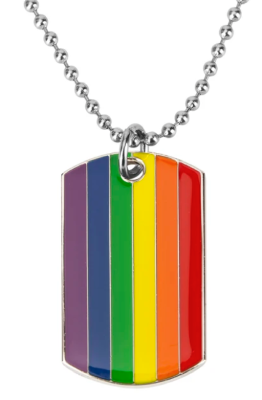 Nieśmiertelnik flaga PRIDE LGBT
