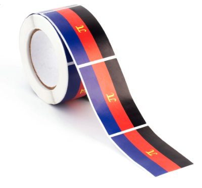 Naklejka flaga poliamoryczna PRIDE LGBT