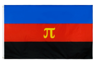 Duża, poliamoryczna flaga PRIDE LGBT 90x150 cm