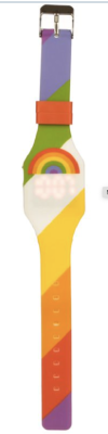 Zegarek silikonowy PRIDE LGBT v.4
