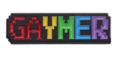 Pin, przypinka Gaymer PRIDE LGBT
