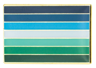 Pin, przypinka flaga gejowska Gay Men PRIDE LGBT