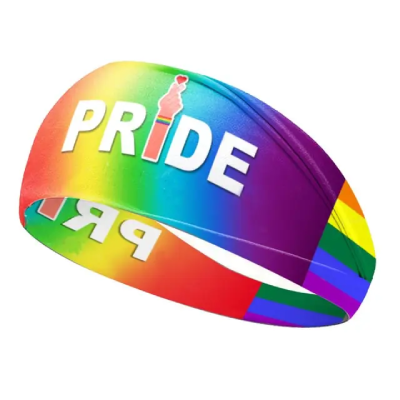 Opaska na głowę z napisem PRIDE LGBT