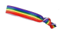 Opaska, bransoletka tęczowa z węzełkim PRIDE LGBT