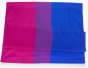 Duża, biseksualna flaga PRIDE LGBT 90x150 cm