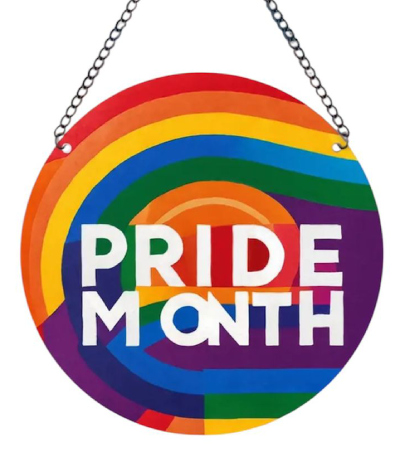 Tabliczka akrylowa, dekoracja Pride Month PRIDE LGBT