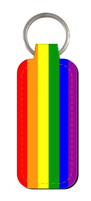 Brelok tęczowy, etui PRIDE LGBT