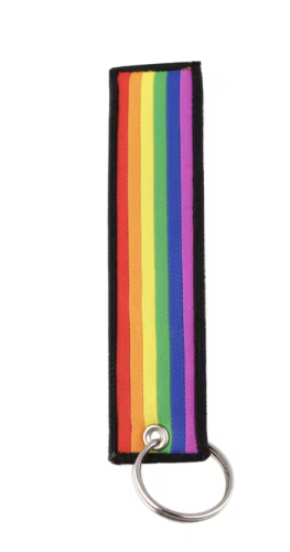 Brelok, krótka smycz PRIDE LGBT