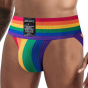 Jockstrapy Jocky tęczowe PRIDE Jockmail rozm. XL