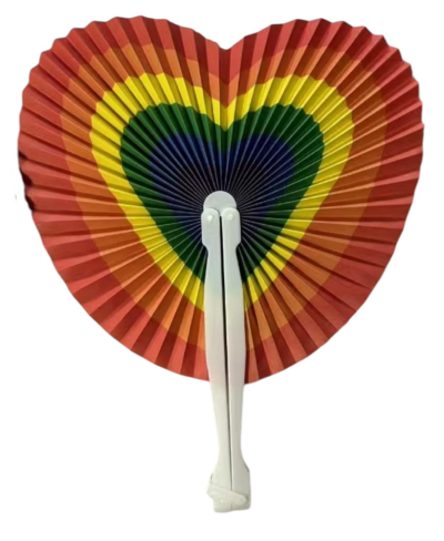 Wachlarz serce PRIDE