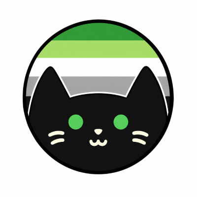 Pin, przypinka kotek aromantyczny PRIDE