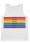 Koszulka plażowa sportowa top tank PRIDE