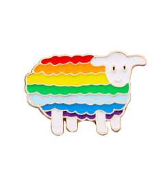 Pin w kształcie owieczki PRIDE LGBT