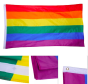 Największa, tęczowa flaga PRIDE LGBT 150x240 cm