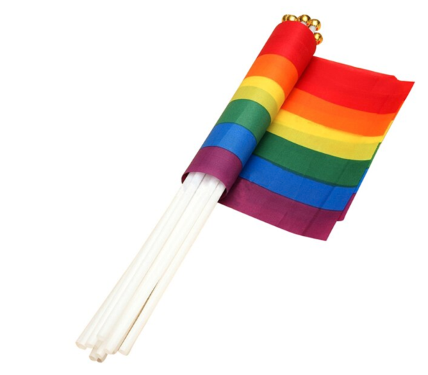 Zestaw 10 szt. chorągiewek PRIDE LGBT