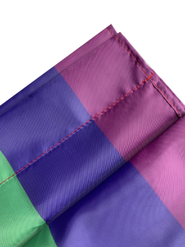 Flaga LGBT Pride 92x150 tęczowa z tunelem