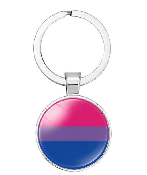 Brelok PRIDE LGBT Biseksualizm