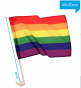 Chorągiewka PRIDE LGBT do samochodu 30*40 cm