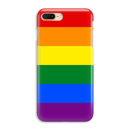 Etui na telefon, case silikonowe flaga PRIDE cała flaga pionowo