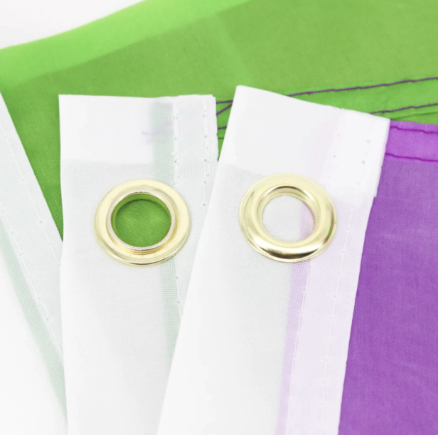 Duża, genderqueer flaga PRIDE LGBT 90x150 cm