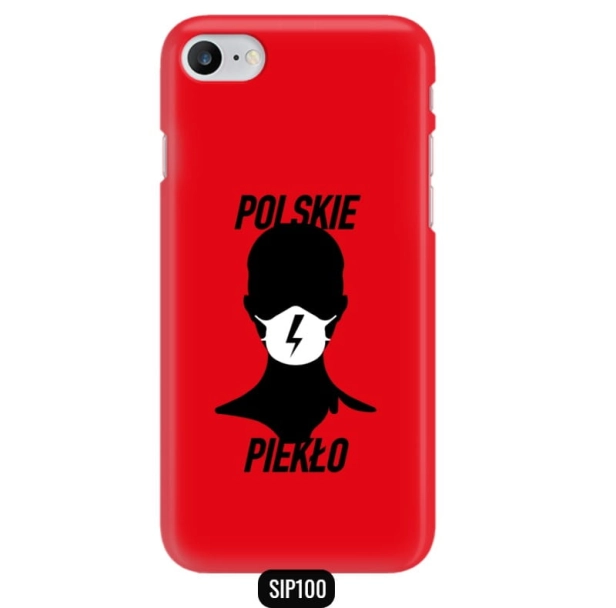 Etui, case na telefon silikon Strajk Kobiet polskie piekło