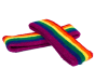 Frotka, opaska na głowę, tęczowa PRIDE LGBT