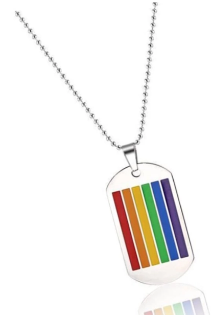 Nieśmiertelnik flaga PRIDE LGBT