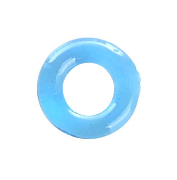 Cock ring, pierścień erekcyjny, elastyczny, niebieski