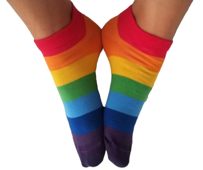 Skarpety, stopki tęczowe PRIDE LGBT