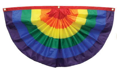 Girlanda półokrągła, tęczowa PRIDE LGBT