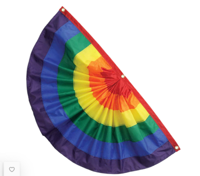 Girlanda półokrągła, tęczowa PRIDE LGBT