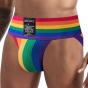 Jockstrapy Jocky tęczowe PRIDE Jockmail rozm. XXL