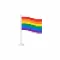 Tęczowa flaga PRIDE jako symbol dumy i miłości
