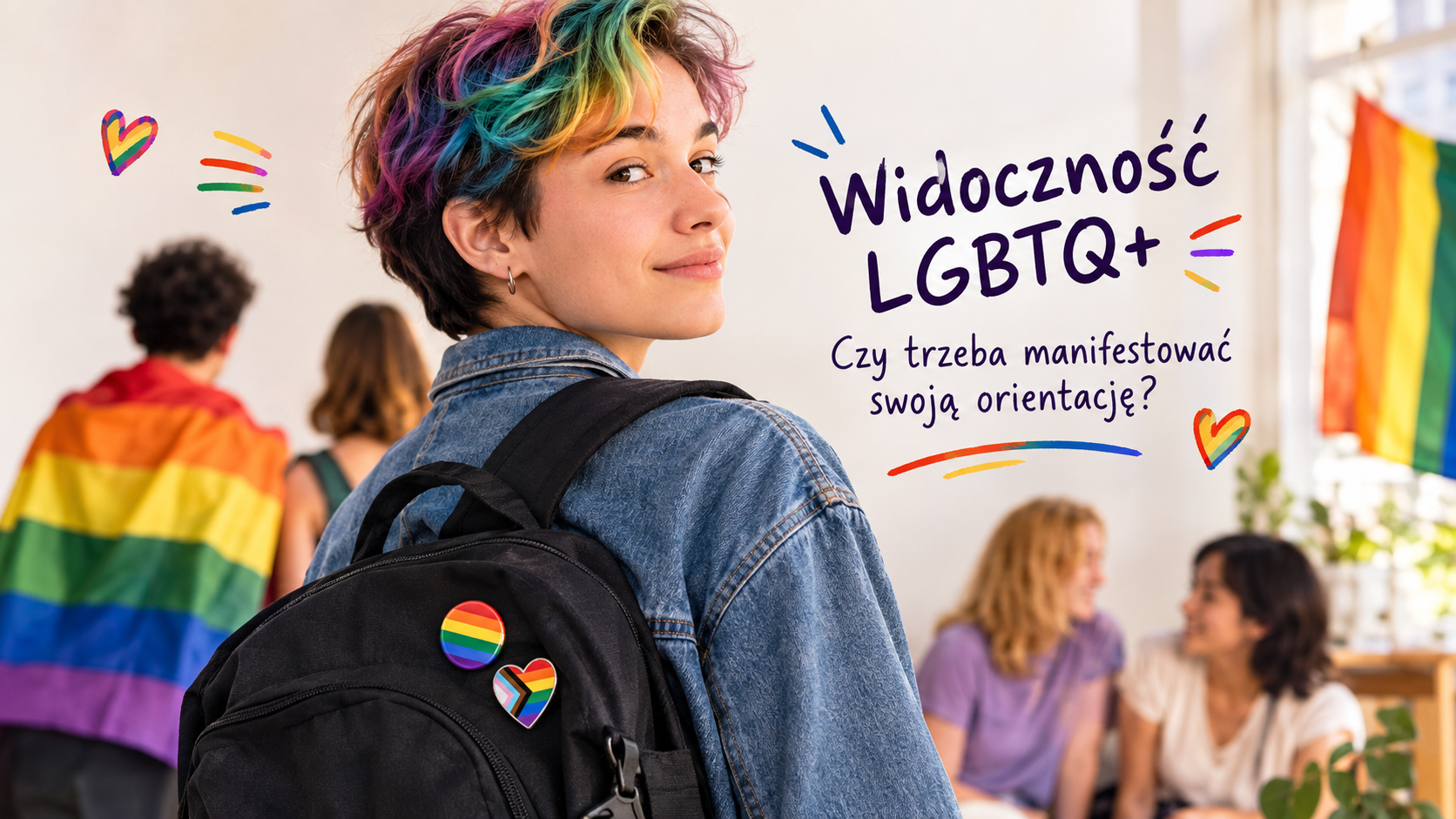 Widoczność LGBTQ+ — czy trzeba manifestować orientację?